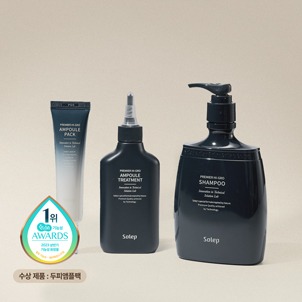 All 3 solutions SET_shampoo + Treatment + Ample Pack